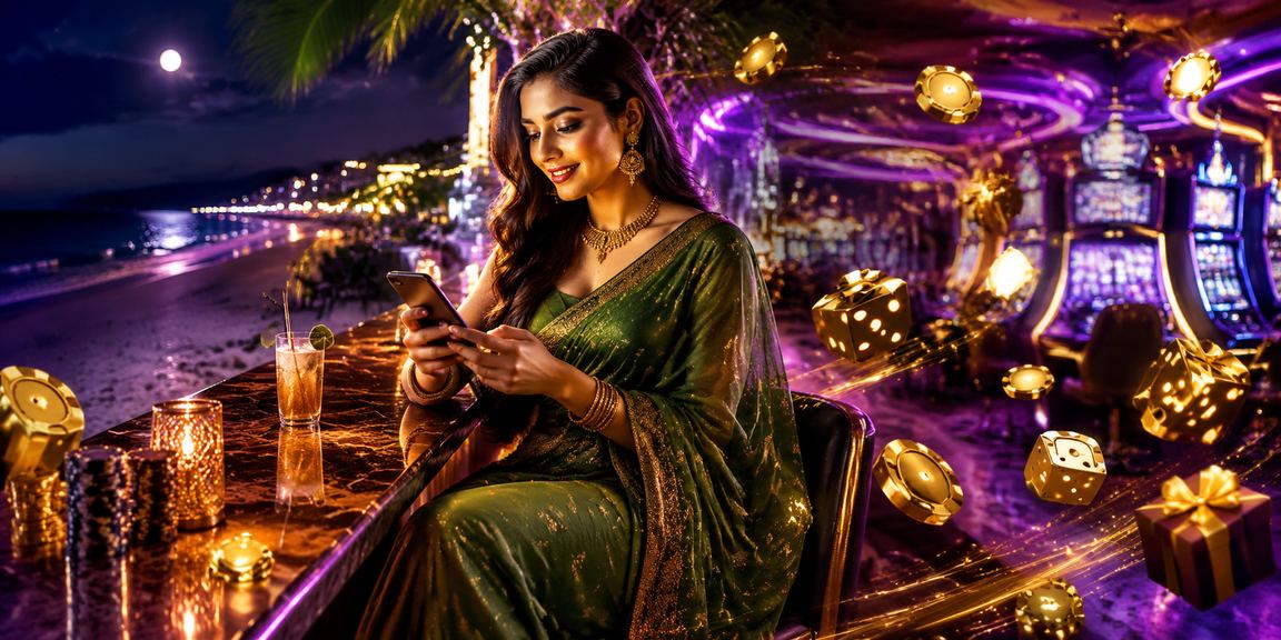 কক্সবাজার মোবাইল ক্যাসিনো শাড়ি পরা বাংলাদেশি নারী ব্যবহারকারী নিরাপদ গেমিং