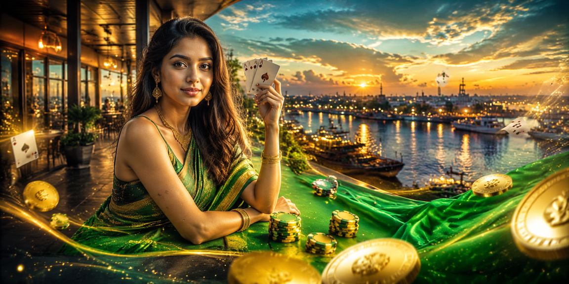 নারায়ণগঞ্জে পোকার গেম খেলছেন বাংলাদেশি মডেল